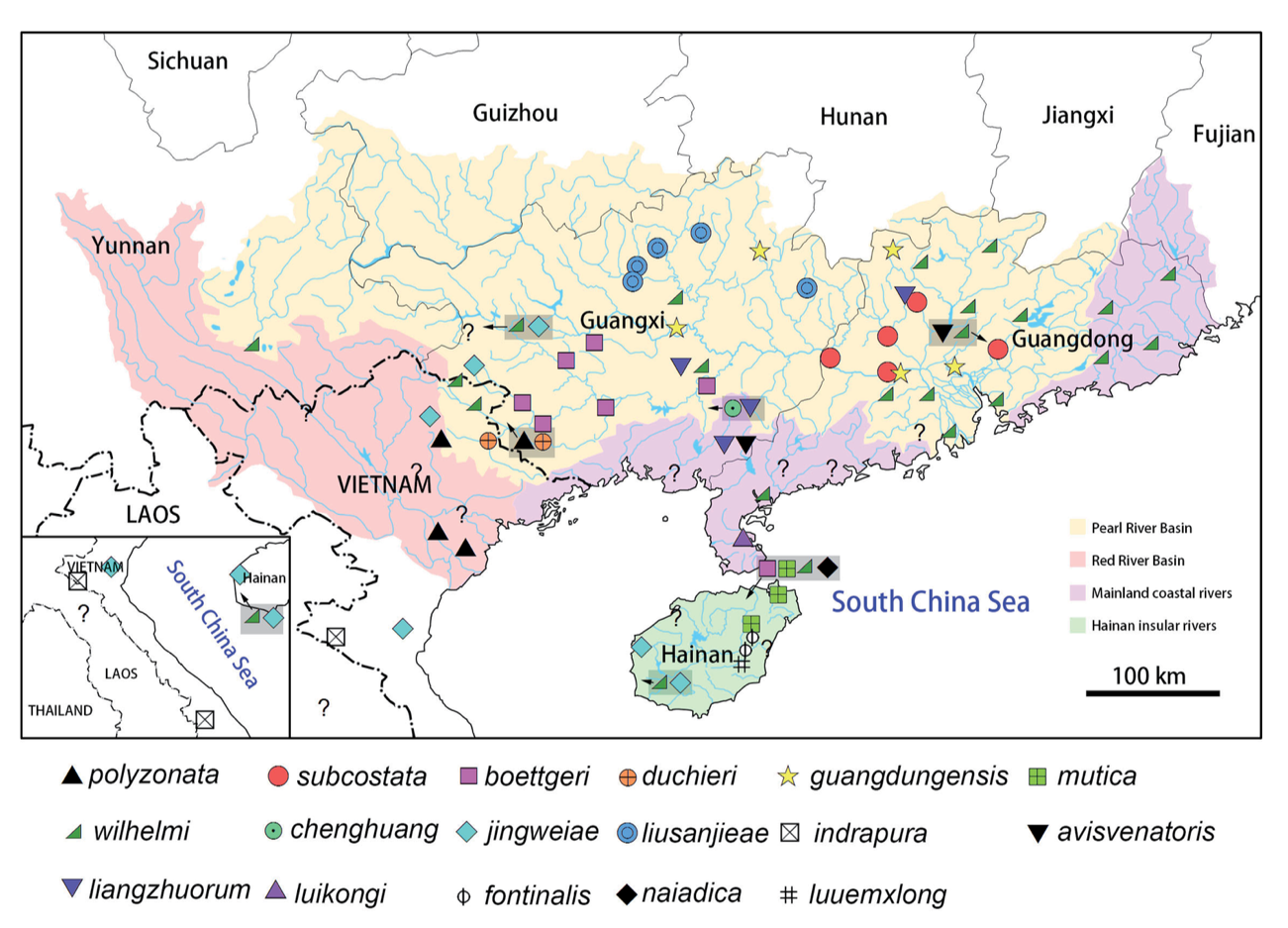 圖二_越田螺樣本採集位點